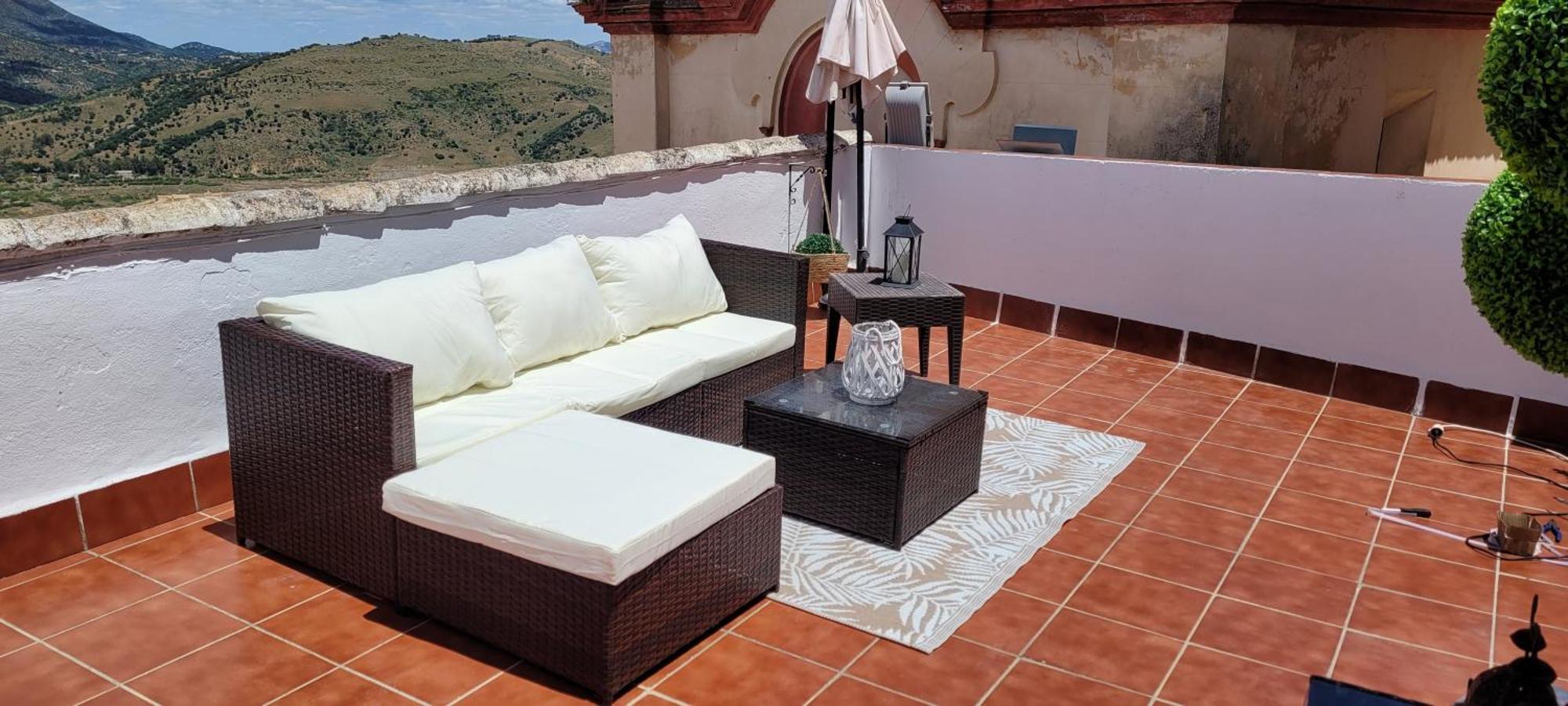 Apartamentos Mirador En La Plaza De Zahara Zahara De La Sierra Kültér fotó